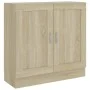 Armario libros madera contrachapada color roble 82,5x30,5x80 cm de vidaXL, Librerías y estanterías - Ref: Foro24-802708, Prec...
