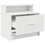 Mesillas de noche con cajón 2 uds blanco 51x31x47 cm by , Nightstands - Ref: Foro24-858669, Price: 66,24 €, Discount: %
