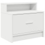 Mesillas de noche con cajón 2 uds blanco 51x31x47 cm by , Nightstands - Ref: Foro24-858669, Price: 66,24 €, Discount: %