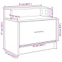 Mesillas de noche con cajón 2 uds blanco 51x31x47 cm by , Nightstands - Ref: Foro24-858669, Price: 66,24 €, Discount: %