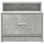Mesilla de noche con cajón gris hormigón 51x31x47 cm by , Nightstands - Ref: Foro24-858674, Price: 38,50 €, Discount: %