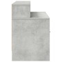 Mesilla de noche con cajón gris hormigón 51x31x47 cm de , Mesitas de noche - Ref: Foro24-858674, Precio: 37,33 €