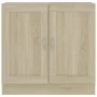 Armario libros madera contrachapada color roble 82,5x30,5x80 cm de vidaXL, Librerías y estanterías - Ref: Foro24-802708, Prec...