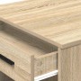 Escritorio con cajón estante madera contrachapada roble sonoma by , Kitchen and dining tables - Ref: Foro24-858688, Price: 89...