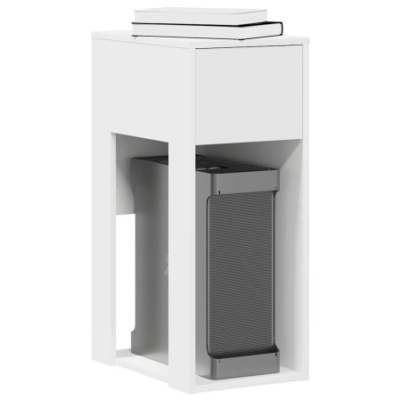 Torre de ordenador con cajón blanco 30x44x74 cm by , Desks - Ref: Foro24-858731, Price: 58,66 €, Discount: %
