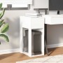 Torre de ordenador con cajón blanco 30x44x74 cm by , Desks - Ref: Foro24-858731, Price: 58,66 €, Discount: %