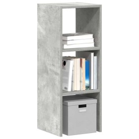Librería apilable madera contrachapada gris cemento 30x30x80 cm von , Schließfächer und Lagerschränke - Ref: Foro24-858809, P...