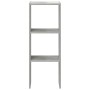 Librería apilable madera contrachapada gris cemento 30x30x80 cm by , Lockers and storage cabinets - Ref: Foro24-858809, Price...