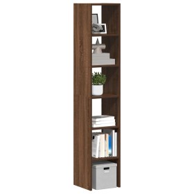 Estanterías 2uds apilables de madera de ingeniería roble marrón von , Schließfächer und Lagerschränke - Ref: Foro24-858816, P...