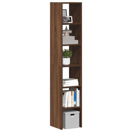Estanterías 2uds apilables de madera de ingeniería roble marrón by , Lockers and storage cabinets - Ref: Foro24-858816, Price...