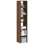 Estanterías 2uds apilables de madera de ingeniería roble marrón by , Lockers and storage cabinets - Ref: Foro24-858816, Price...