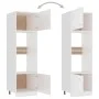 Armario de microondas madera ingeniería blanco brillo de vidaXL, Armarios de cocina - Ref: Foro24-802551, Precio: 256,41 €, D...