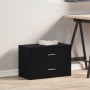 Armario con 2 cajones roble negro 60x31x40 cm madera ingeniería de , Cajoneras - Ref: Foro24-858823, Precio: 69,35 €, Descuen...