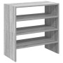 Zapateros 2 uds apilables gris sonoma 60x30x30,5 cm by , Shoe racks and shoe organizers - Ref: Foro24-858868, Price: 45,92 €,...