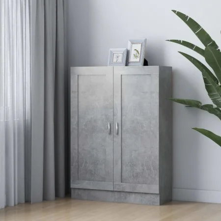 Concrete gray plywood book cabinet 82.5x30.5x11 cm by vidaXL, Bookcases and shelves - Ref: Foro24-802718, Price: 70,47 €, Dis...