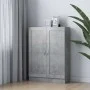 Bücherschrank aus betongrauem Sperrholz, 82,5 x 30,5 x 11 cm von vidaXL, Bücherregale und Regale - Ref: Foro24-802718, Preis:...