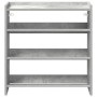 Mueble zapatero madera contrachapada gris hormigón 60x25x62 cm by , Shoe racks and shoe organizers - Ref: Foro24-859890, Pric...