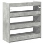 Mueble zapatero madera contrachapada gris hormigón 60x25x62 cm by , Shoe racks and shoe organizers - Ref: Foro24-859890, Pric...