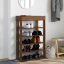 Mueble zapatero madera de ingeniería marrón roble 60x30x98 cm by , Shoe racks and shoe organizers - Ref: Foro24-859929, Price...