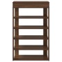 Mueble zapatero madera de ingeniería marrón roble 60x30x98 cm by , Shoe racks and shoe organizers - Ref: Foro24-859929, Price...