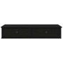 Estante de pared con cajones de madera contrachapada negro de , Estantes y estanterías - Ref: Foro24-859960, Precio: 83,93 €,...