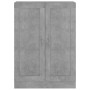 Concrete gray plywood book cabinet 82.5x30.5x11 cm by vidaXL, Bookcases and shelves - Ref: Foro24-802718, Price: 71,34 €, Dis...