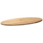 Tablero de mesa ovalado madera maciza de roble 80x40x2 cm by , Table tops - Ref: Foro24-4009037, Price: 40,72 €, Discount: %