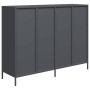 Aparador de acero laminado en frío antracita 135x39x103,5 cm by , Sideboards - Ref: Foro24-3307175, Price: 308,24 €, Discount: %