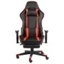 Silla gaming giratoria con reposapiés PVC rojo de vidaXL, Sillones para videojuegos - Ref: Foro24-20487, Precio: 144,58 €, De...