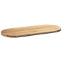 Tablero de mesa ovalado madera maciza de roble 140x60x4 cm by , Table tops - Ref: Foro24-4009068, Price: 179,65 €, Discount: %