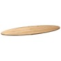 Tablero de mesa ovalado madera maciza de roble 140x60x2 cm by , Table tops - Ref: Foro24-4009040, Price: 94,16 €, Discount: %