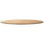 Tablero de mesa ovalado madera maciza de roble 140x60x2 cm by , Table tops - Ref: Foro24-4009040, Price: 94,16 €, Discount: %