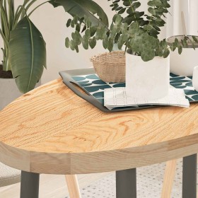 Tablero de mesa ovalado madera maciza de roble 100x50x4 cm von , Tischplatten - Ref: Foro24-4009042, Preis: 100,16 €, Rabatt: %