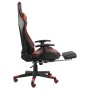 Drehbarer Gaming-Stuhl mit roter PVC-Fußstütze von vidaXL, Gaming-Stühle - Ref: Foro24-20487, Preis: 146,12 €, Rabatt: %