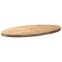 Tablero de mesa ovalado madera maciza de roble 100x50x4 cm by , Table tops - Ref: Foro24-4009042, Price: 100,16 €, Discount: %