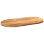 Tablero de mesa ovalado madera maciza de roble 120x60x4 cm de , Tableros para mesas - Ref: Foro24-4009075, Precio: 171,58 €, ...