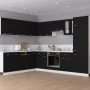 Armario inferior fregadero contrachapada negro 80x46x81,5cm de vidaXL, Armarios de cocina - Ref: Foro24-801197, Precio: 67,82...