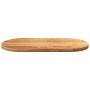 Tablero de mesa ovalado madera maciza de roble 120x60x4 cm de , Tableros para mesas - Ref: Foro24-4009075, Precio: 171,58 €, ...