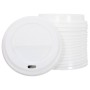 Vasos de café de papel con tapa 1000 uds 12oz 300ml by , Disposable cups - Ref: Foro24-3325217, Price: 141,45 €, Discount: %
