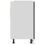 Waschbecken-Unterschrank aus schwarzem Sperrholz, 80 x 46 x 81,5 cm von vidaXL, Küchenschränke - Ref: Foro24-801197, Preis: 6...
