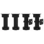 Armario inferior fregadero contrachapada negro 80x46x81,5cm de vidaXL, Armarios de cocina - Ref: Foro24-801197, Precio: 67,82...