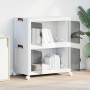 Caja de almacenaje apilable con ruedas 2niveles 75 L 64x40x76cm by , Cargo forklifts - Ref: Foro24-4012368, Price: 67,12 €, D...