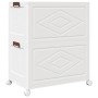 Caja de almacenaje apilable con ruedas 2niveles 75 L 64x40x76cm by , Cargo forklifts - Ref: Foro24-4012368, Price: 67,12 €, D...