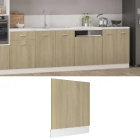 Spülmaschinenplatte aus Eichensperrholz, 59,5 x 3 x 67 cm von vidaXL, Küchenschränke - Ref: Foro24-802565, Preis: 24,70 €, Ra...
