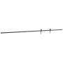 Kit de puerta corredera de armario acero carbono 244 cm von , DIY-Zubehör - Ref: Foro24-4009688, Preis: 22,80 €, Rabatt: %