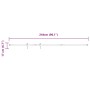 Kit de puerta corredera de armario acero carbono 244 cm von , DIY-Zubehör - Ref: Foro24-4009688, Preis: 22,80 €, Rabatt: %
