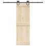 Kit de herrajes para puertas correderas acero negro 200 cm von , Türartikel - Ref: Foro24-4009733, Preis: 44,04 €, Rabatt: %