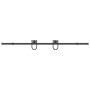 Kit de herrajes para puertas correderas acero negro 200 cm von , Türartikel - Ref: Foro24-4009733, Preis: 44,04 €, Rabatt: %