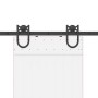 Kit de herrajes para puertas correderas acero negro 200 cm von , Türartikel - Ref: Foro24-4009733, Preis: 44,04 €, Rabatt: %