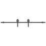 Kit de herrajes para puertas correderas acero negro 200 cm von , Türartikel - Ref: Foro24-4009725, Preis: 71,22 €, Rabatt: %